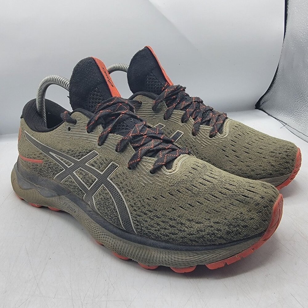 Asics Gel Nimbus 24 TR Nature Bathing Olive Mens 8.5 Green Athletic Shoes